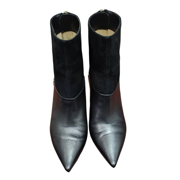 Jimmy Choo Black Suede/Leather Ankle Booties Women's Size EU 34.5/US 4.5 - Picture 5 of 15
